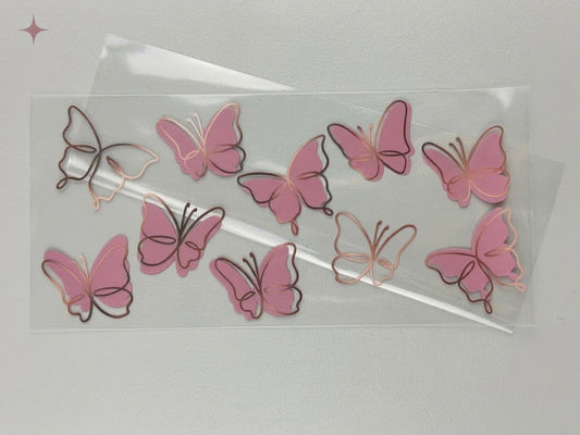 Pink Butterfly CW