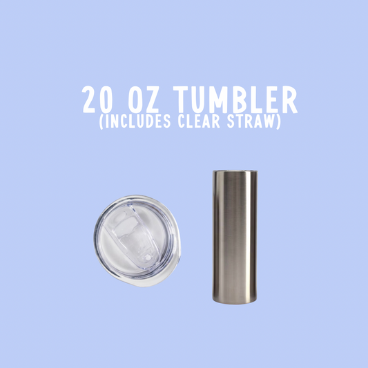 Blank 20oz Tumblers